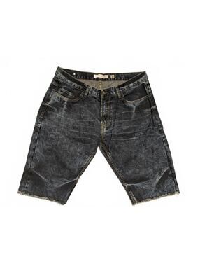 Evolution In Design Acid Wash Denim Cutoff Casual Jean Shorts Mens 38 38x13